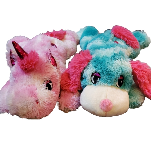 Matching Pets Unicorn and Dog Pillow Plushies - Picture 2 of 2